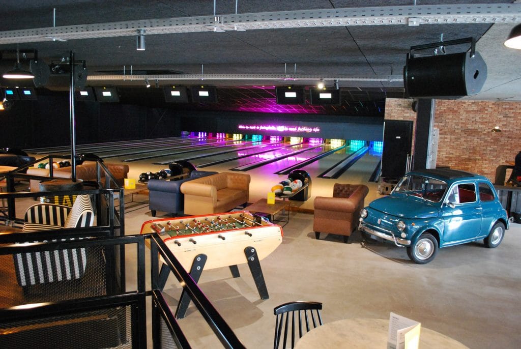 La salle de bowling